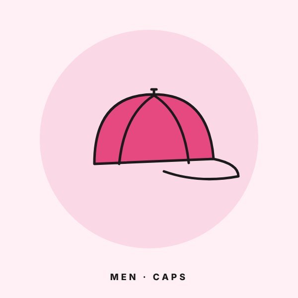 Men's Clothing — Caps