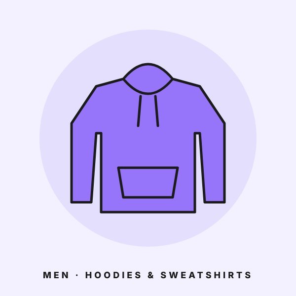 Men's Clothing — Hoodies & Sweatshirts