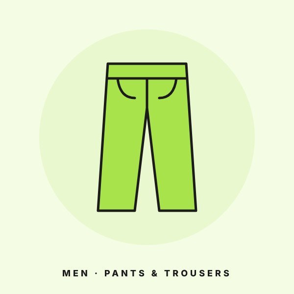 Men's Clothing — Pants & Trousers
