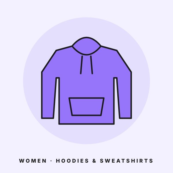 Women's Clothing — Hoodies & Sweatshirts